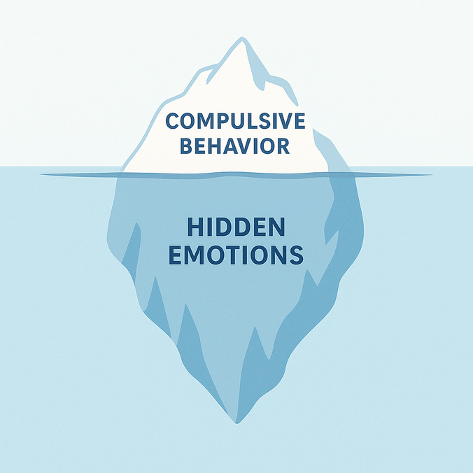 iceberg metaphor for hidden emotions